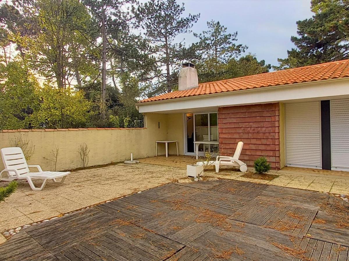 Charmant Pavillon A Saint-Jean-De-Monts: 2 Chambres, Proche Plage, Foret Et Commerces, Jardin Clos - Fr-1-323-259 Dış mekan fotoğraf